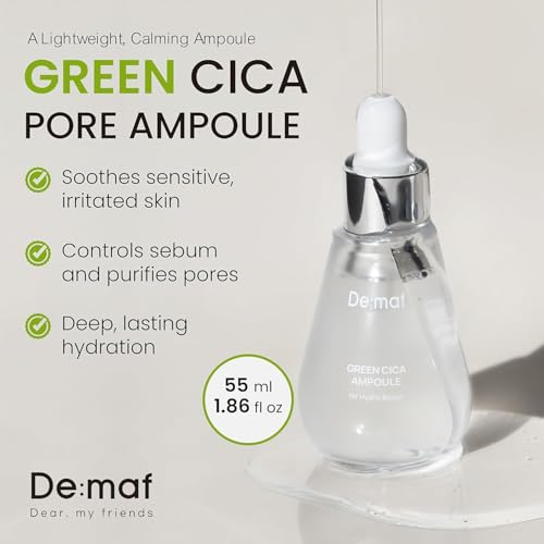 Green Cica Ampoule for Pore Care & Oily Skin - 1.7 fl oz