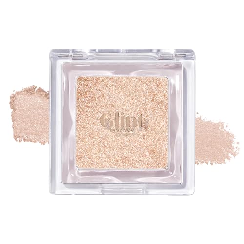 Glint Dewy Highlighter - Dewy Moon, 0.13oz, Multi-Use Luminous Glow, Micropearl Infused