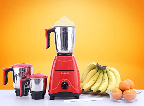 Indian Mixer Grinder 650W 110V - Electric Food Processor with Multiple Jars