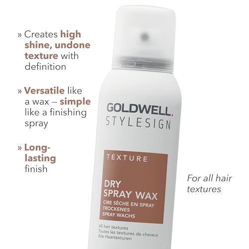 Dry Spray Wax for Hair - High Shine, Flexible Hold, 4.2oz
