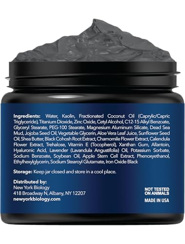 Dead Sea Mud Mask with Stem Cell & Collagen - 4 oz Pack of 2 - Hydrating Facial Mask for All Skin Types
