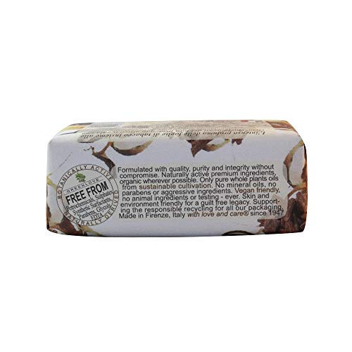 Nesti Dante Marsiglia Toscano Triple Milled Vegetal Soap, Tabacco Italiano, 7 Ounce