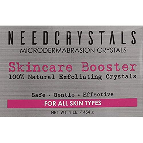 NeedCrystals 16oz Microdermabrasion Crystals Facial Exfoliator for Dull Skin