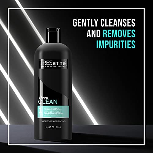 TRESemm? Cleansing Shampoo for Daily Use, Clean & Replenish Vitamin C and Green Tea Clarifying Shampoo Formula, 28 oz