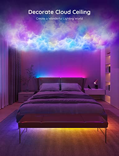 Govee 65.6ft RGBIC LED Strip Lights - Smart WiFi Color Changing Lighting, Alexa & Google Compatible