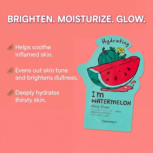 Hydrating & Soothing Face Sheet Masks 10 Pack - Korean Skincare
