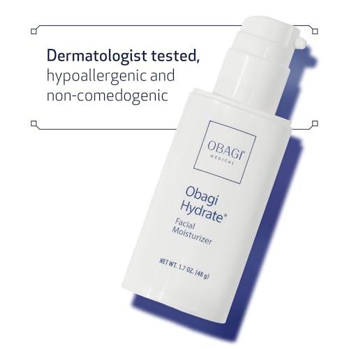 Obagi Hydrate Facial Moisturizer ? Non-Comedogenic Intensely Hydrating All Day Moisturizer that Combats Dryness with Tara Seed Extract, Shea Butter & Avocado Oil
