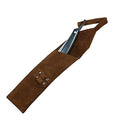 Hide & Drink Rustic Swayze Suede Leather Straight Razor Case Handmade
