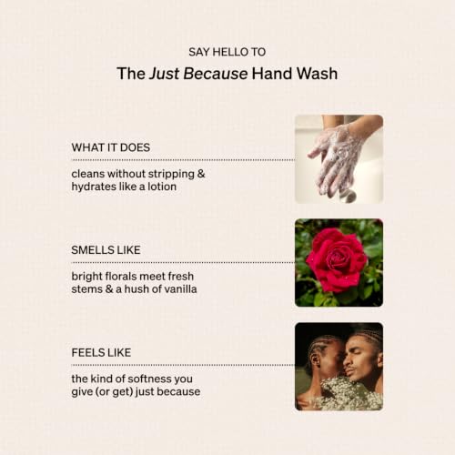 Loved01 Hand Wash Liquid Soap 2-Pack 15 oz Nourishing Floral Scent - Gentle & Moisturizing