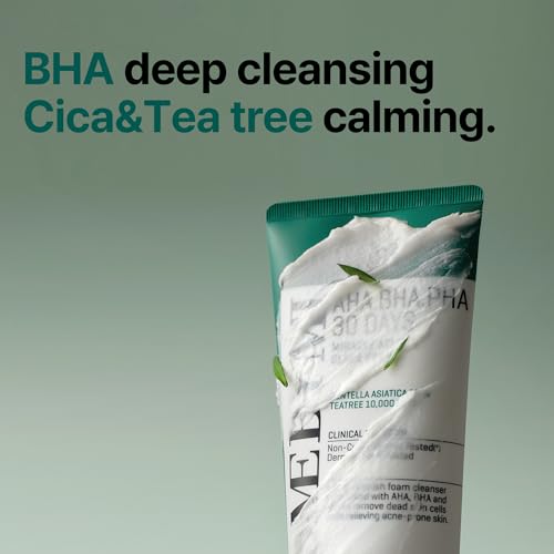 SOME BY MI AHA BHA PHA 30 Days Miracle Acne Clear Body Cleanser 2EA & Miracle Acne Clear Foam