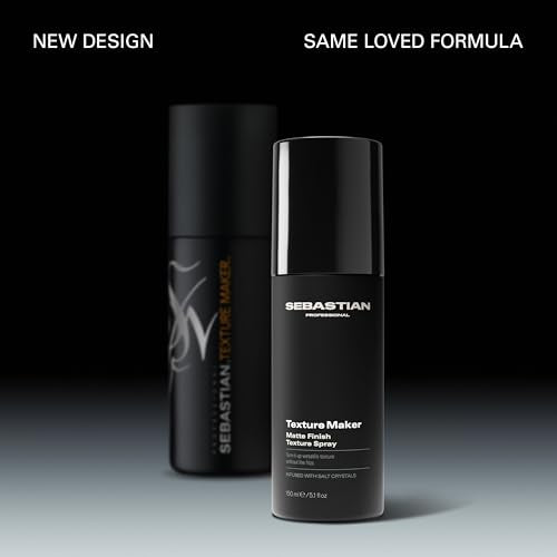 Sebastian Professional Texture Maker Matte Finish Hair Spray - Reworkable Styling Spray for All Hair Types