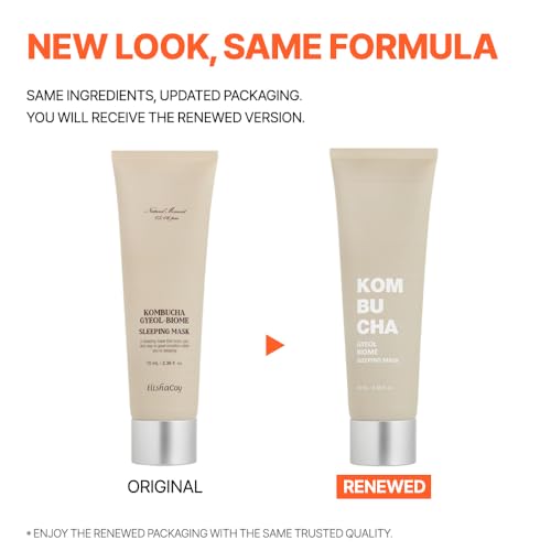 Elishacoy Kombucha Gyeol-Biome Overnight Face Mask 70ml - Hydrating Skin Care