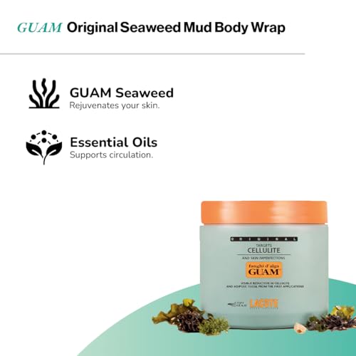 Guam Anti-Cellulite Seaweed Body Wrap 17.64 oz - Skin Firming & Rejuvenation