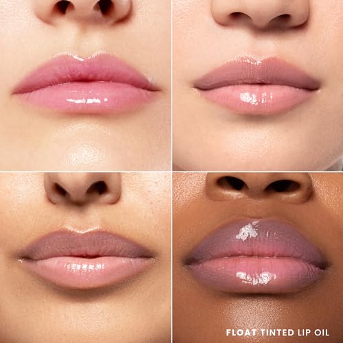 Karuna Skin - Tinted Lip Oil, Soothing & Moisturizing Lip Products with Peptides, Antioxidants, Hydrating Flattering Vegan Lip Tint, Float, 4.8 mL/0.19 fl. oz