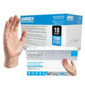 Disposable Vinyl Gloves Large 4 Mil Clear Food Safe Exam Grade 1000 Pack - Food & Medical Use