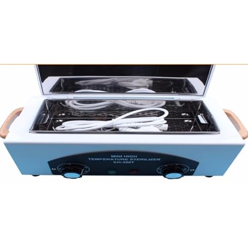 Nail Tool Sterilizers,Mini High Temperature Autoclave Machine with Timer
