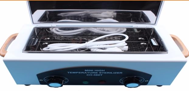 High-Temperature Nail Tool Sterilizer Autoclave with Timer for Metal Instruments