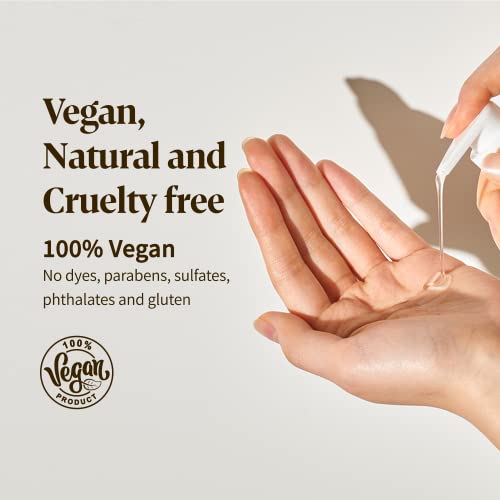 herbloom Green Clear Vegan Cleansing Oil to Foam - Korean Cleanser, pH Balanced Mild Foam Cleanser, Oil Based Cleanser, Sulfate Free, Vegan Skincare - 6.76 fl.oz.