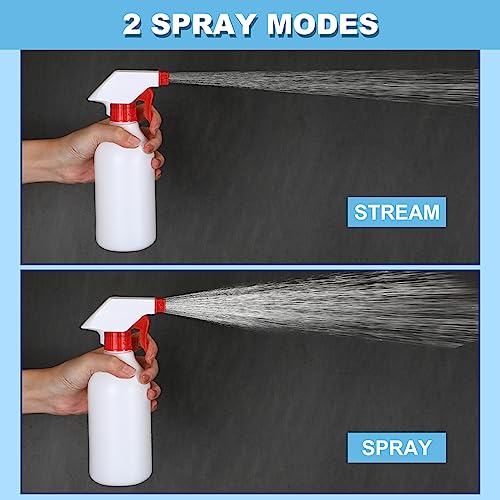 Tanlade 30 Pack 16 oz Red Spray Bottles for Cleaning & Gardening