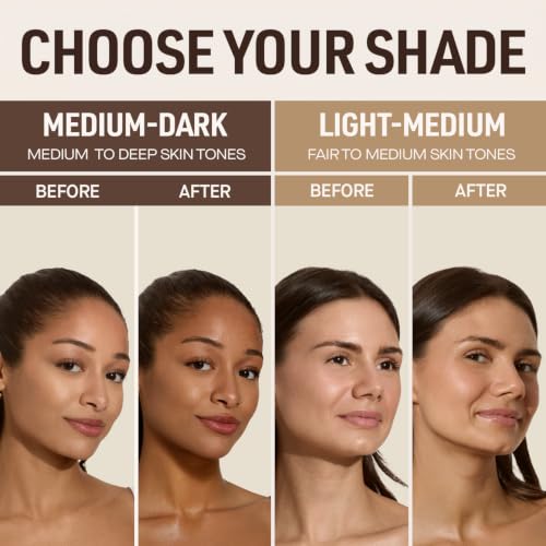 Nuda CloudMist Self Tanner Mist - Medium to Dark Skin, Hydrating & Clear