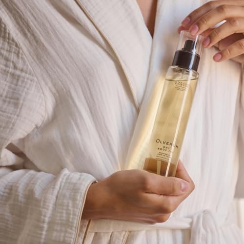 Olverum Dry Body Oil for Soft Skin - Collagen & Hyaluronic Acid Boost, 100ml Spray
