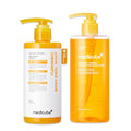Medicube Kojic Brightening Body Care Duo - Exfoliating Peel & Hydrating Body Wash
