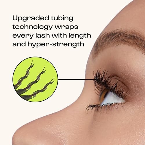 Waterproof Tubing Mascara - Full Size Black 8 mL - Lengthening & Lash Defining