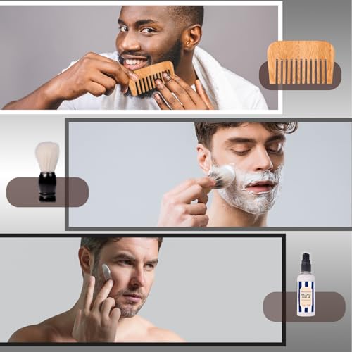 Cedar & Bergamot Spa Gift Set for Men - Self Care & Care Package