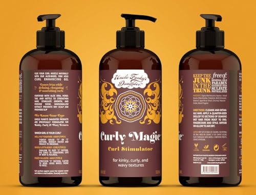 Curl Enhancing Hair Gel for Defined, Moisturized Curls - 18 oz