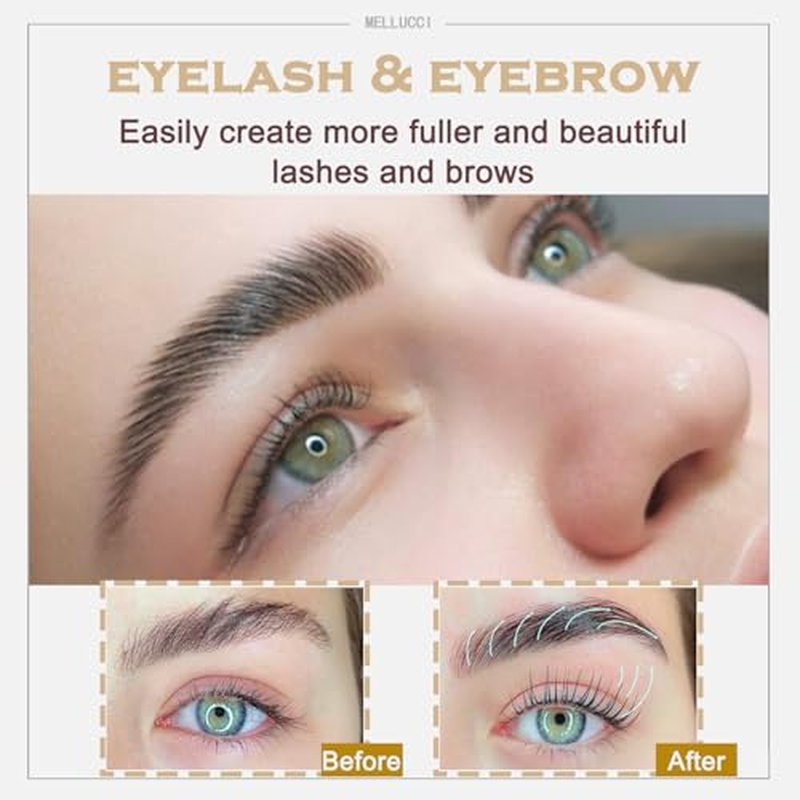 Lash Lift Kit Black Color Upgraded Brow Lamination Kit Easy for Beginner and Professional Salon-Quality Eyelash Perm Kit Safe Effective Results Salon & DIY Use