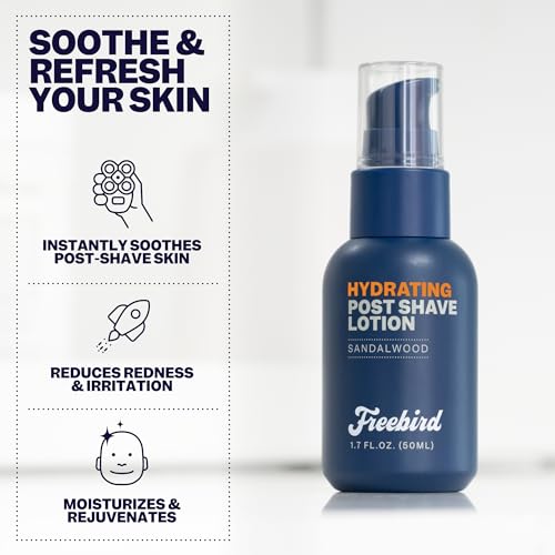 Pre-Shave Oil & Shave Gel Bundle for Sensitive Skin - Sandalwood Scent