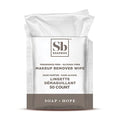 Soapbox Fragrance-Free Makeup Remover Wipes - Gentle Facial Cleansing Wipes for Dirt and Oil, Alcohol Free Makeup Remover Pads 50 Count
