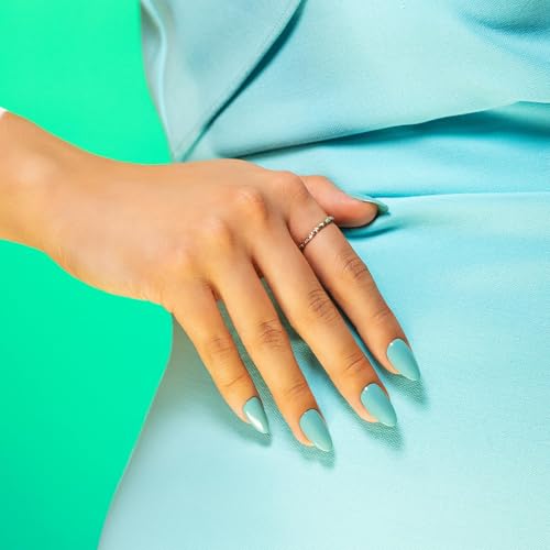 Soft Gel Tips Short Almond 640 Count - Pre-Shaped Nail Extensions for Long-Lasting Manicures