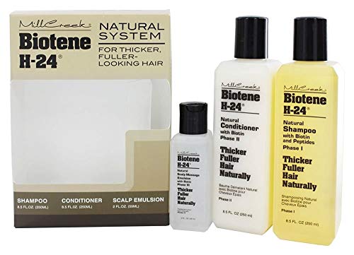 Mill Creek H-24 Hair Care Set - Shampoo, Conditioner & Scalp Emulsion Tripack