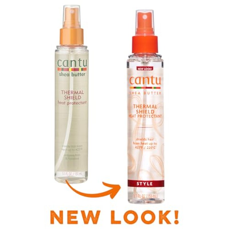 Cantu Shea Butter Thermal Shield Heat Protectant 5.1 Ounce (150ml)