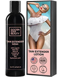 Tan Extender Lotion with Organic Oils & Hyaluronic Acid - Spray Tan Enhancer 8oz