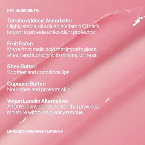 Lip Reset Overnight Lip Mask - Lunar Lemonade Nourishing Hydrating Treatment