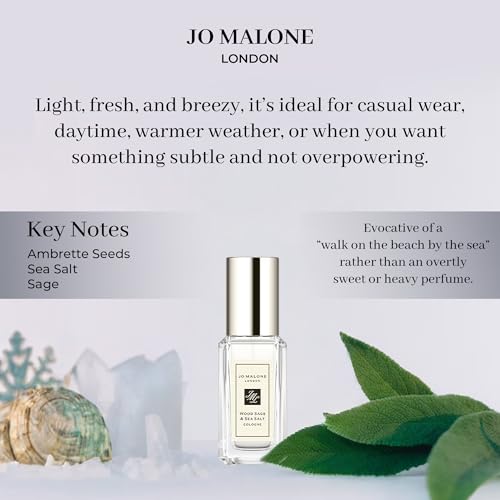 Jo Malone Wood Sage & Sea Salt Cologne Deluxe Sample 0.3 fl oz / 9 ml