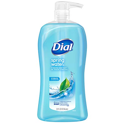 Dial Spring Water Body Wash 32oz - Hydrating, Refreshing Scent for Gentle Clean