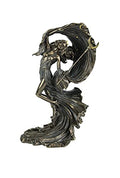 Greek Goddess Nyx Cold Cast Bronze Resin Sculpture Statue - Mythology Figurine