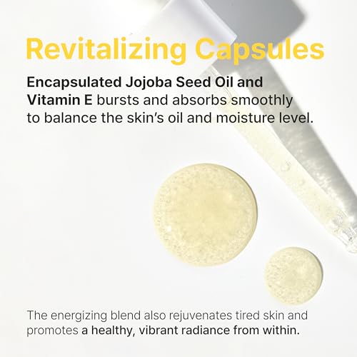 Face Serum with Vitamin C & Jojoba Oil for Brightening & Hydration - 45ml
