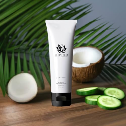 Shisuko Cleanse - A Botanical Cleansing Lotion for balanced radiance skin with antioxidant Green Tea, Coconut, Cucumber and Chamomile 100 ml