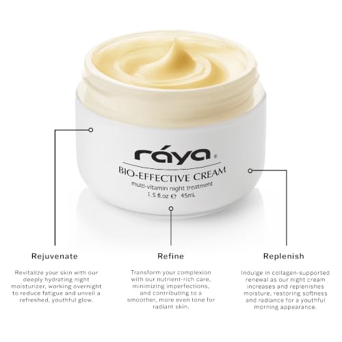 Night Face Moisturizer for Rejuvenation & Collagen Support - Paraben-Free
