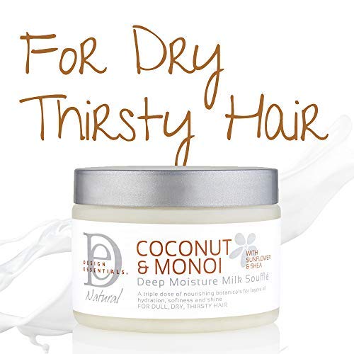 Deep Moisture Milk Souffle - Coconut & Monoi, 12 oz | Hydrating Hair Cream