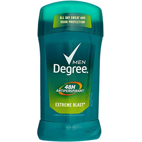 Degree Men Anti-Perspirant Deodorant Stick Extreme Blast 2.7 oz Pack of 6