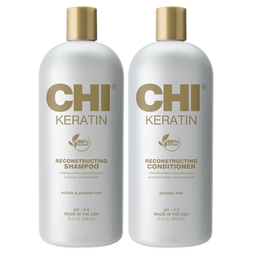 Keratin Moisturizing Shampoo & Conditioner Duo - 32 Oz Pack of 2 Variation of THIS listing