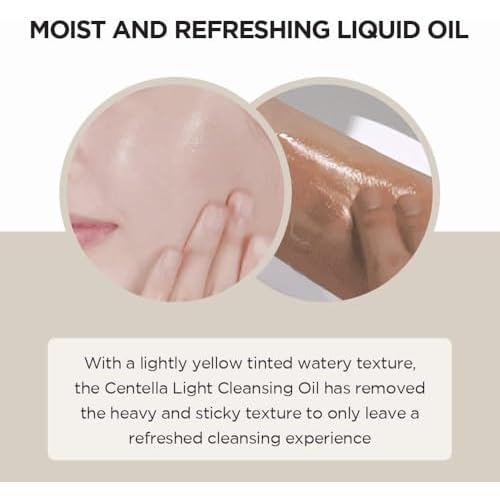 SKIN1004 Madagascar Centella Tone Brightening Capsule Ampoule 100ml and Light Cleansing Oil 200ml Bundle