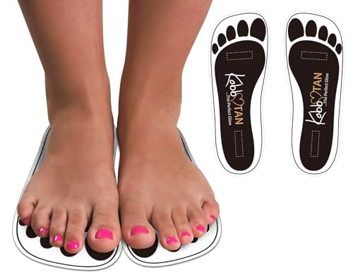 Disposable Spray Tan Feet Pads - 120 Pairs Non-Slip Bronzing Protectors