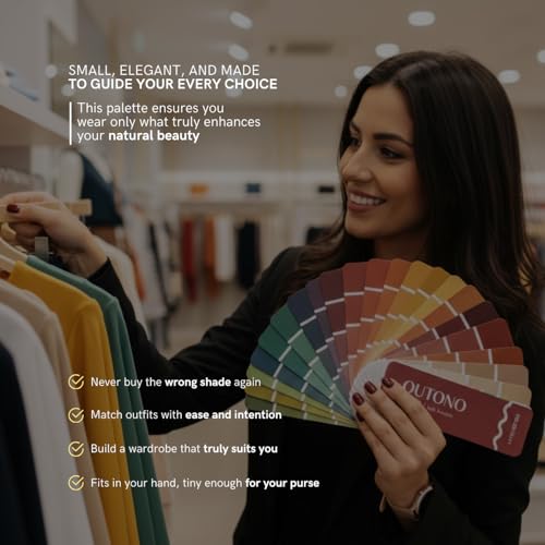 Deep Autumn Color Analysis Fan – 90 Colors, 18 Combos & Style Guide - Variation of Deep Autumn