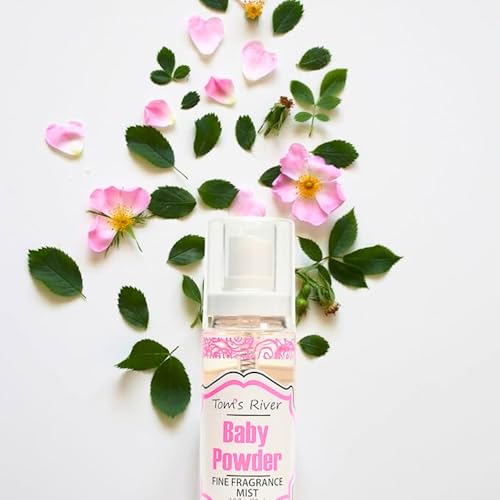 Unisex Baby Powder Scent Fragrance Mist - Long-Lasting 2 oz